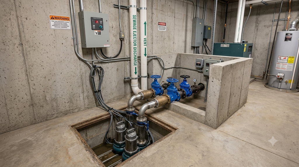 How to stop food waste from reaching a sewage ejector pump